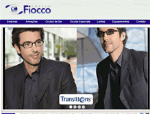 Tablet Screenshot of opticafiocco.com.br